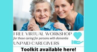 Dementia caregivers toolkit available for print.