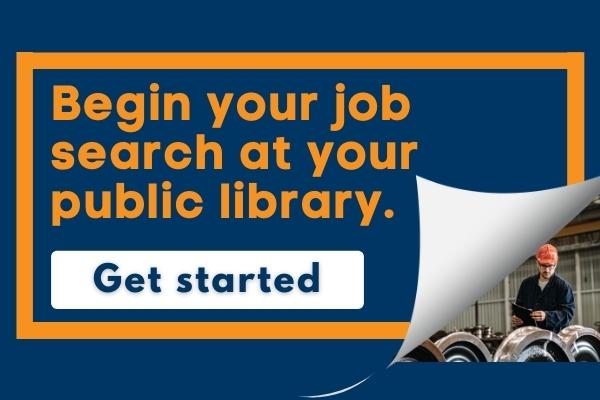 Begin your job search at the library 