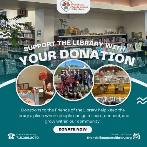 Support the library with your donation link