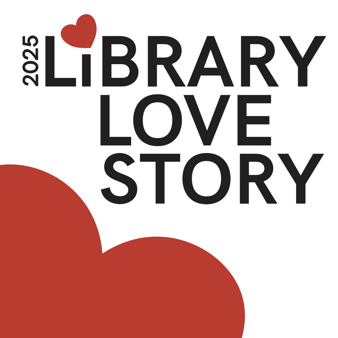 Library love story logo